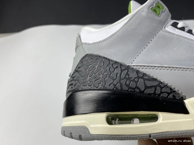 Cheap Chlorophyll Retro Jordan 3 Air 136064-006 0817